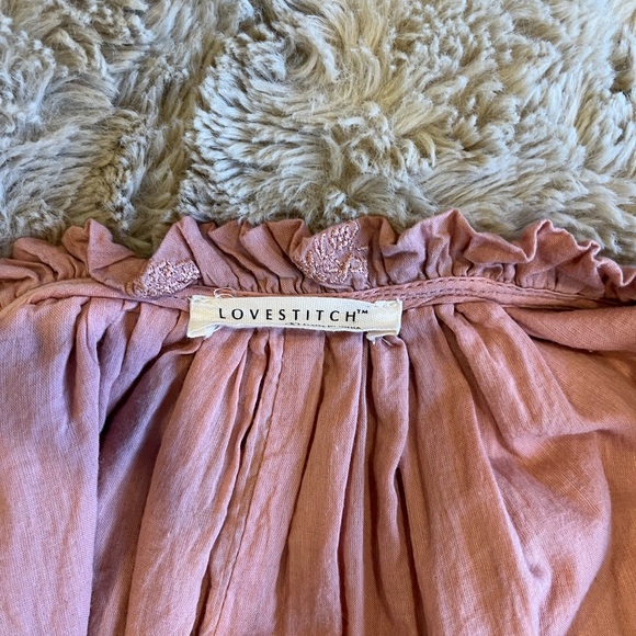 Lovestitch Boho Coral Sleeveless Maxi Dress - Picture 4 of 5